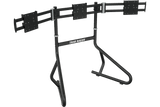 Freestanding Triple (3) Monitor Stand – 22" to 32" Displays for Sim Racing, Flight Simulation & Truck Simulators