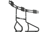 Freestanding Triple (3) Monitor Stand – 22" to 32" Displays for Sim Racing, Flight Simulation & Truck Simulators