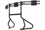 Freestanding Triple (3) Monitor Stand – 22" to 32" Displays for Sim Racing, Flight Simulation & Truck Simulators