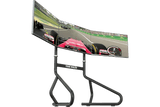 Freestanding Triple (3) Monitor Stand – 32" to 45" Displays for Sim Racing, Flight Simulation & Truck Simulators
