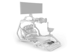 Universal Bass Shaker & Buttkicker Tactile Transducer Mount for Sim Racing & Flight Sim Rigs