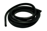 2m/79" Black Rubber Dust/Design Strip – Anti-Slip Protective Edge Trim for Aluminium Profile Sim Rigs