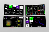 Conspit CSD SimHub Dashboard – 5″ IPS Race Display with RGB Alerts