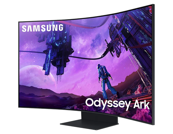 SAMSUNG 55-inch Odyssey Ark 4K UHD 165Hz Curved Quantum Mini LED Gaming Monitor