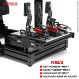 AX80 Aluminum Profile Sim Racing Cockpit