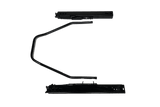 Universal Dual-Lock Seat Slider Kit — 110mm (4.33") Adjustable Seat Rail for Sim Racing