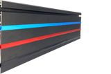 2m/79" Blue Rubber Dust/Design Strip – Anti-Slip Protective Edge Trim for Aluminium Profile Sim Rigs