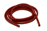 2m/79" Red Rubber Dust/Design Strip – Anti-Slip Protective Edge Trim for Aluminium Profile Sim Rigs