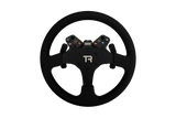 330mm/13" Round Sim Racing Wheel Rim – Aluminium Alloy with Silicone Grip