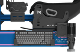 Universal Keyboard Holder for Aluminium Extrusion Sim Racing & Flight Sim Cockpits