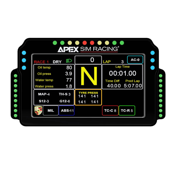 Timings Display Sim Racing GT3R DDU Sim Racing Display | Sim Racing Equipment | ERA Gaming ...
