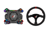 Simagic NEO X Hub with Leather Steering Wheel