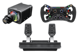 Simagic GT NEO Hub with Alpha EVO Sport 9nm Wheel Base & P500-2 Dual-Sensor 2-Pedal Set