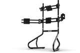 Freestanding Quad (4) Monitor Stand – Up to 80" Display for Sim Racing, Flight Simulation & Truck Simulators