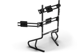 Freestanding Quad (4) Monitor Stand – Up to 80" Display for Sim Racing, Flight Simulation & Truck Simulators