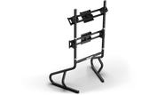 Freestanding Dual (2) Monitor Stand, Upgradeable to Triple – Up to 80" Display for Sim Racing, Flight Simulation & Truck Simulators
