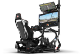 Freestanding Dual (2) Monitor Stand, Upgradeable to Triple – Up to 80" Display for Sim Racing, Flight Simulation & Truck Simulators