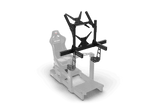 Cockpit-Mounted Dual (2) Monitor Stand – Up to 80" Display for Sim Racing, Flight Simulation & Truck Simulators