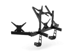 Cockpit-Mounted Quad (4) Monitor Stand – Up to 45" Displays for Sim Racing, Flight Simulation & Truck Simulators