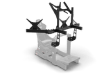 Cockpit-Mounted Quad (4) Monitor Stand – Up to 45" Displays for Sim Racing, Flight Simulation & Truck Simulators
