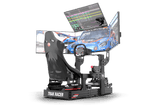 Cockpit-Mounted Quad (4) Monitor Stand – Up to 45" Displays for Sim Racing, Flight Simulation & Truck Simulators