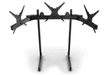 Freestanding Triple (3) Monitor Stand – Up to 45" Displays for Sim Racing, Flight Simulation & Truck Simulators