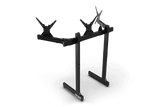Freestanding Triple (3) Monitor Stand – Up to 45" Displays for Sim Racing, Flight Simulation & Truck Simulators