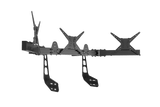 Cockpit-Mounted Triple (3) Monitor Stand – Up to 45" Displays for Sim Racing, Flight Simulation & Truck Simulators