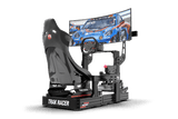 Cockpit-Mounted Single Monitor Stand for Sim Racing & Flight Sim — Supports Displays up to 80"