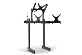 Freestanding Quad (4) Monitor Stand – Up to 45" Displays for Sim Racing, Flight Simulation & Truck Simulators
