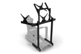 Freestanding Quad (4) Monitor Stand – Up to 45" Displays for Sim Racing, Flight Simulation & Truck Simulators