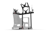 Freestanding Quad (4) Monitor Stand – Up to 45" Displays for Sim Racing, Flight Simulation & Truck Simulators