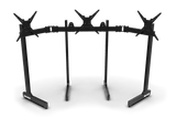 Freestanding Triple (3) Monitor Stand with Extra Leg Supports – Up to 55" Displays for Sim Racing, Flight Simulation & Truck Simulators