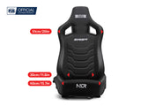 NLR ERS4 Elite Reclining Seat Fabric & SimAero Mesh Edition