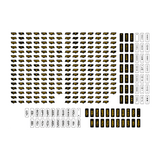 Asetek SimSports® Button Sticker Sheet