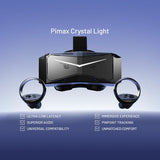 Pimax Crystal Light - Package contents | ERA Gaming VR Store | Best VR for Sim Racing