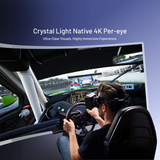Pimax Crystal Light - Top view | ERA Gaming VR Store | Best VR for Sim Racing