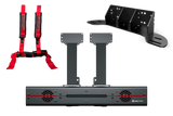 Qubic Seat Belt Tensioner with Universal Bracket - for Trak Racer and Non-Trak Racer Cockpits