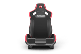 Recliner Sim Racing Seat — Premium Leather/Alcantara-Style Adjustable Seat