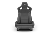 Recliner Sim Racing Seat — Premium Diamond-Stitched Leather-Style Finish