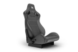 Recliner Sim Racing Seat — Premium Diamond-Stitched Leather-Style Finish