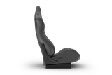 Recliner Sim Racing Seat — Premium Diamond-Stitched Leather-Style Finish
