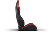 Recliner Sim Racing Seat — Premium Leather/Alcantara-Style Adjustable Seat