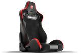 Recliner Sim Racing Seat — Premium Leather/Alcantara-Style Adjustable Seat