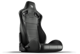 Recliner Sim Racing Seat — Premium Diamond-Stitched Leather-Style Finish