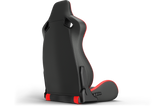 Recliner Sim Racing Seat — Premium Leather/Alcantara-Style Adjustable Seat