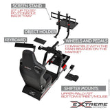 SIM RACING COCKPIT XT PREMIUM 3.0 FULL ACCESSORIES