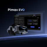 Pimax Headset with Pimax EVO - Detail view | ERA Gaming VR Store | Best VR for Sim Racing