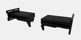 Focus Sim Racing Wheelbase Side Mount Pro (Modular, Fanatec, SIMAGIC, MOZA)