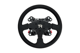 330mm/13" Round Sim Racing Wheel Rim – Aluminium Alloy with Silicone Grip